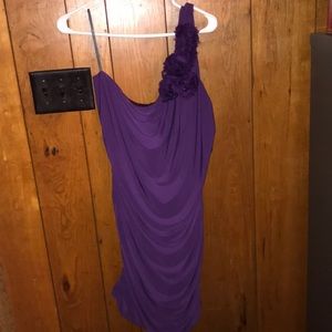 Over the shoulder dress